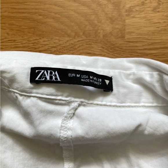 Zara collared front-tie shirt dress - Picture 5 of 7